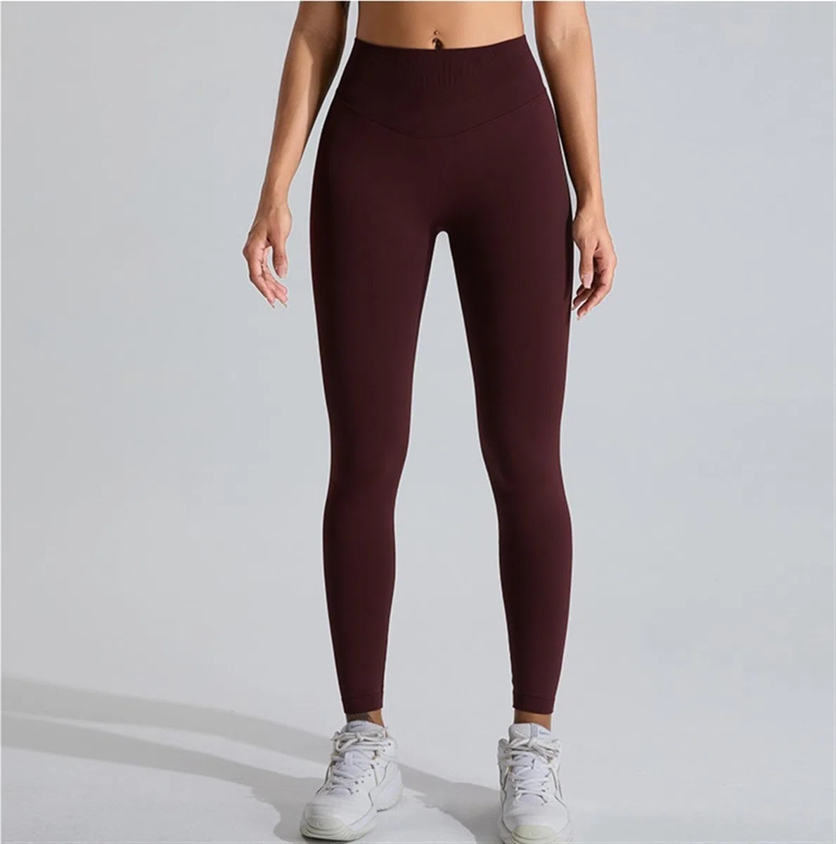 Genérico 2 Uds Mallas Gimnasio Mujer Cintura Alta Levantamiento Glúteos Pantalones De Yoga Deportivos Ajustados Fitness Al Aire Libre