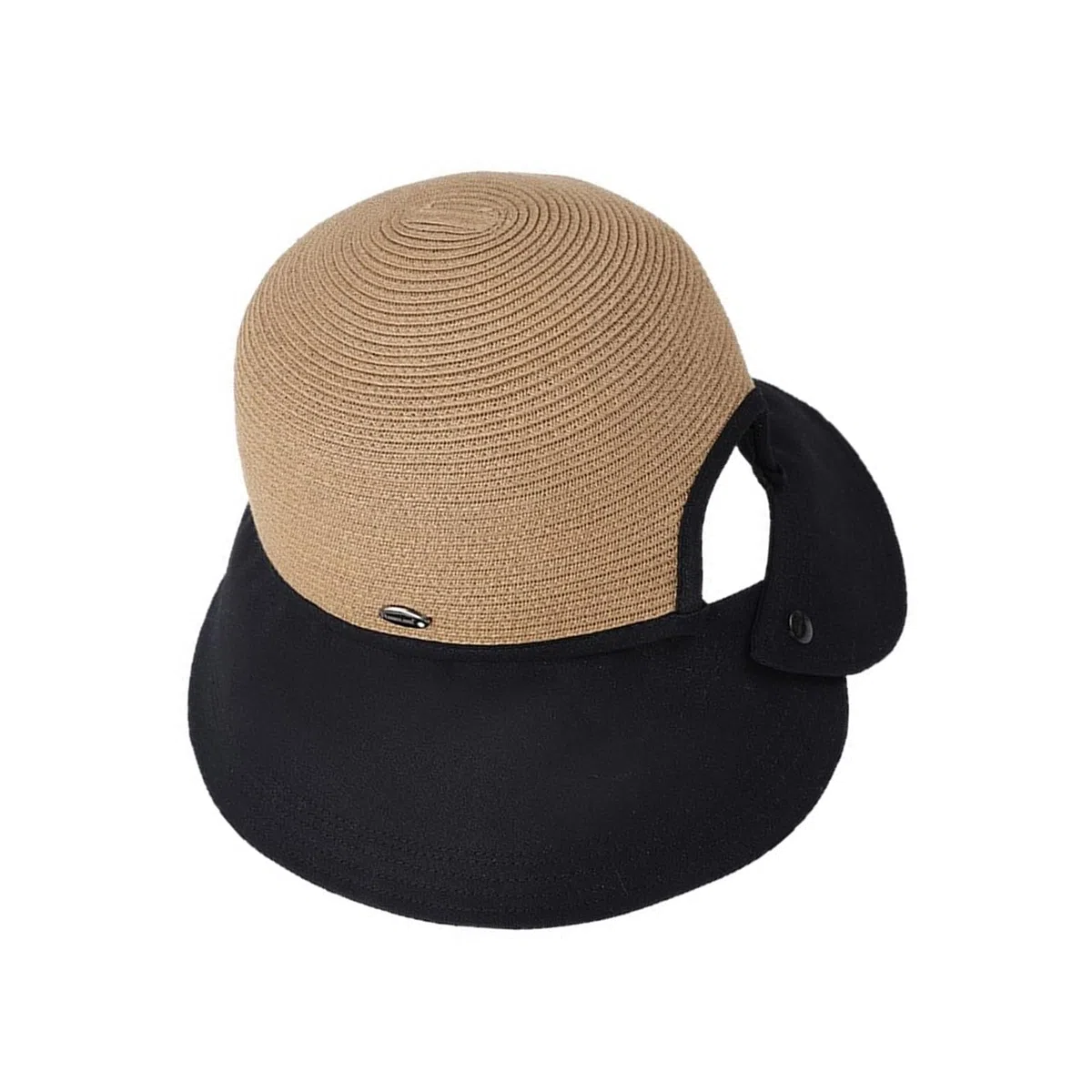 Elegante gorra de pescador con protección solar, tamaño ajustable para jardinería al aire libre, sombrero unisex de ala ancha