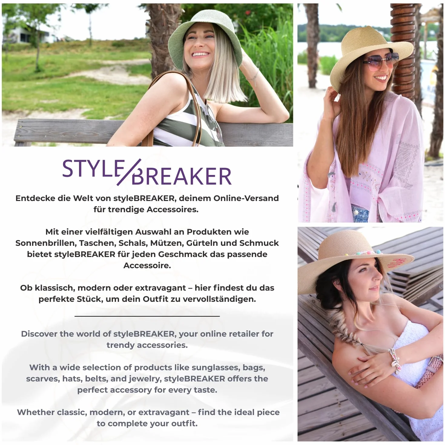styleBREAKER Gorra de Camionero 5 Paneles Malla Transpirable Cierre Ajustable Clic