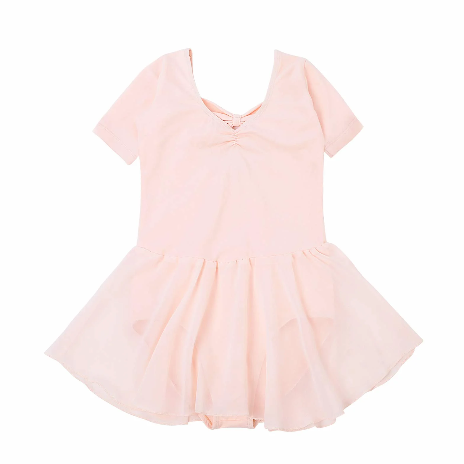 Bezioner Vestido de Ballet Maillot de Danza Manga Larga Gimnasia Leotardo Algodón Body Clásico para Niña