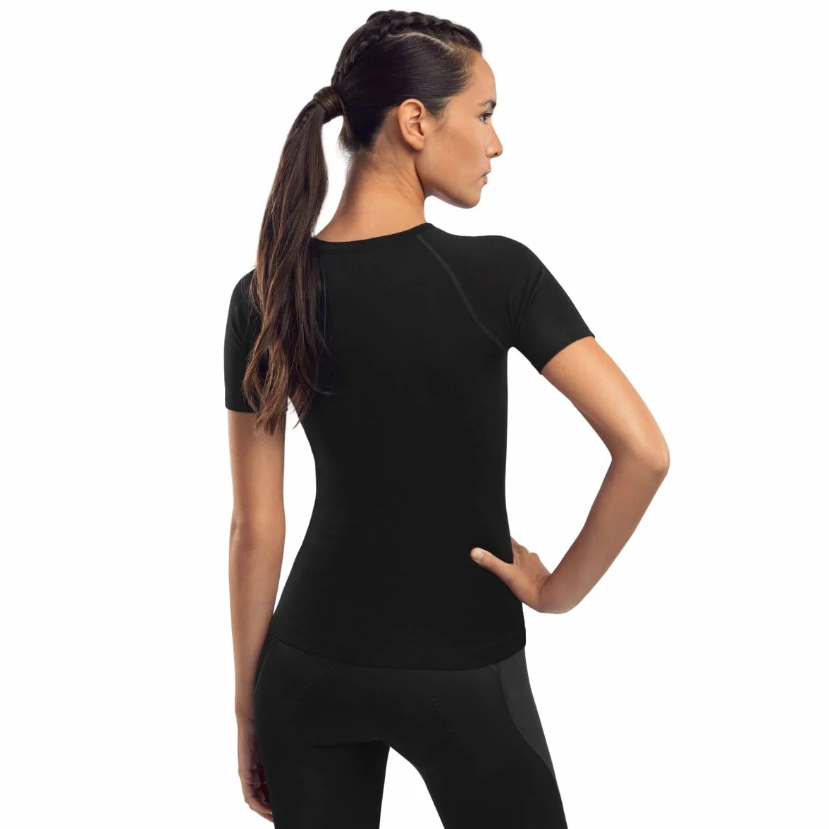 SIROKO Camiseta Interior Lana Ciclismo SRX Premium Skin Negro