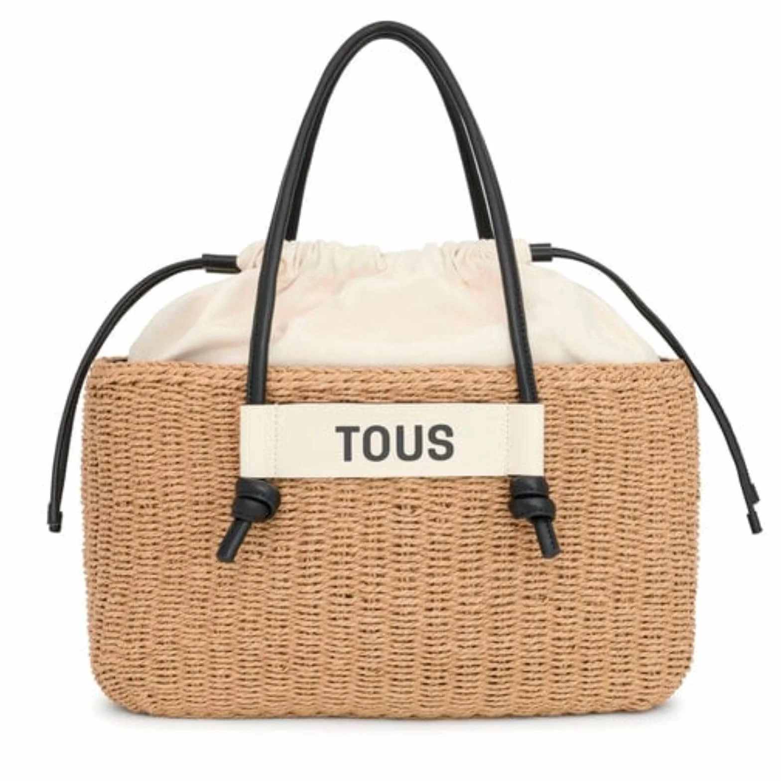 Tous Capazo Grande Negro, para Mujer, Medidas 23,5 x 39 x 14 cm, Colección Scoubidou