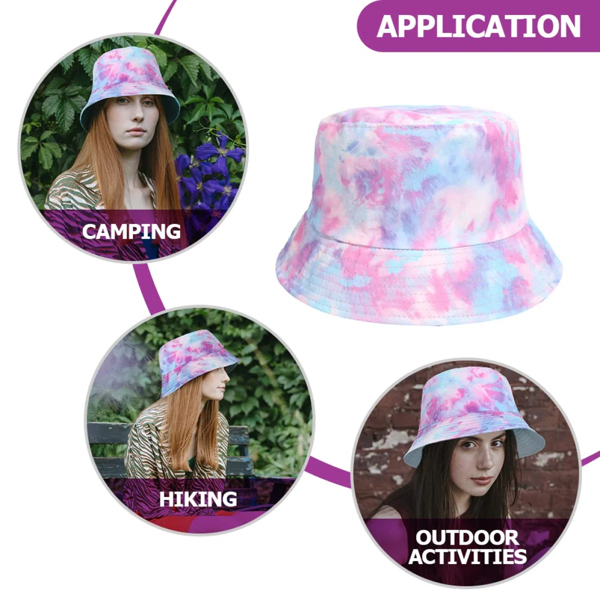 CALLARON 2piezas Sombrero De Pescador Doble Cara Protección UV Sombrero para Mujeres para Actividades y Excursiones Diseño y